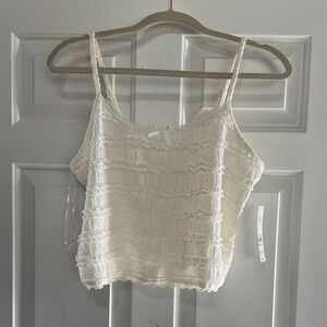 NWT No Boundaries lace tank